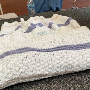 A favorite men’s sweater 100 percent cotton